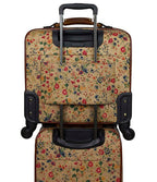 Prairie Rose Print 18 Wheeled Spinner