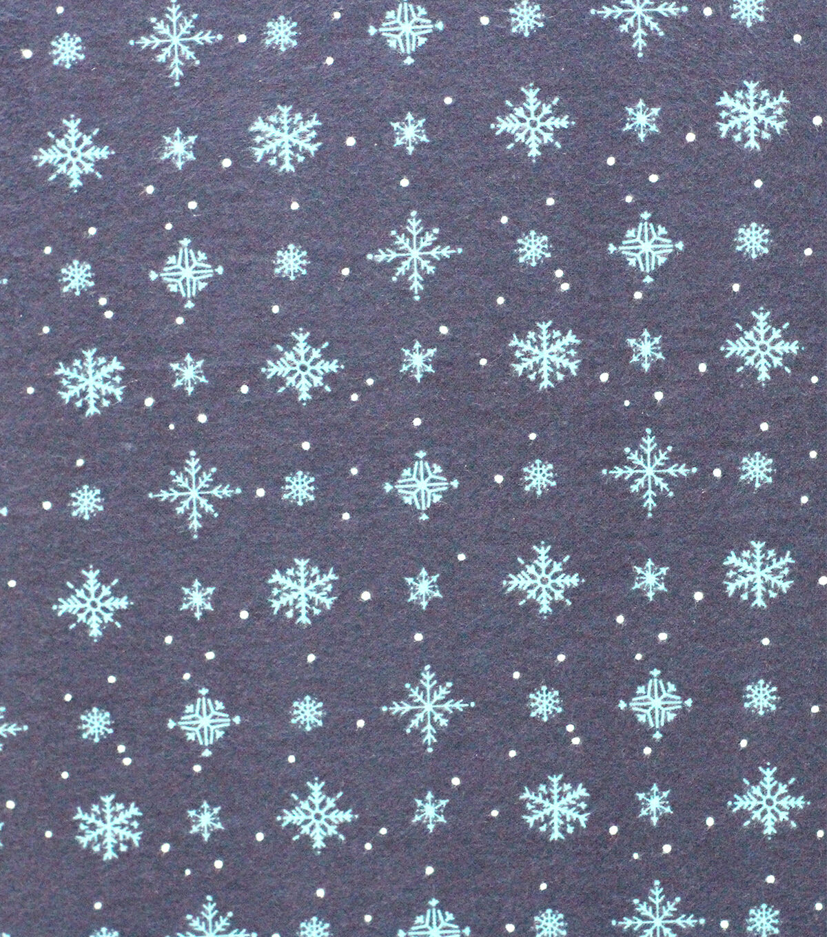 Blue Snow Super Snuggle Christmas Flannel Fabric