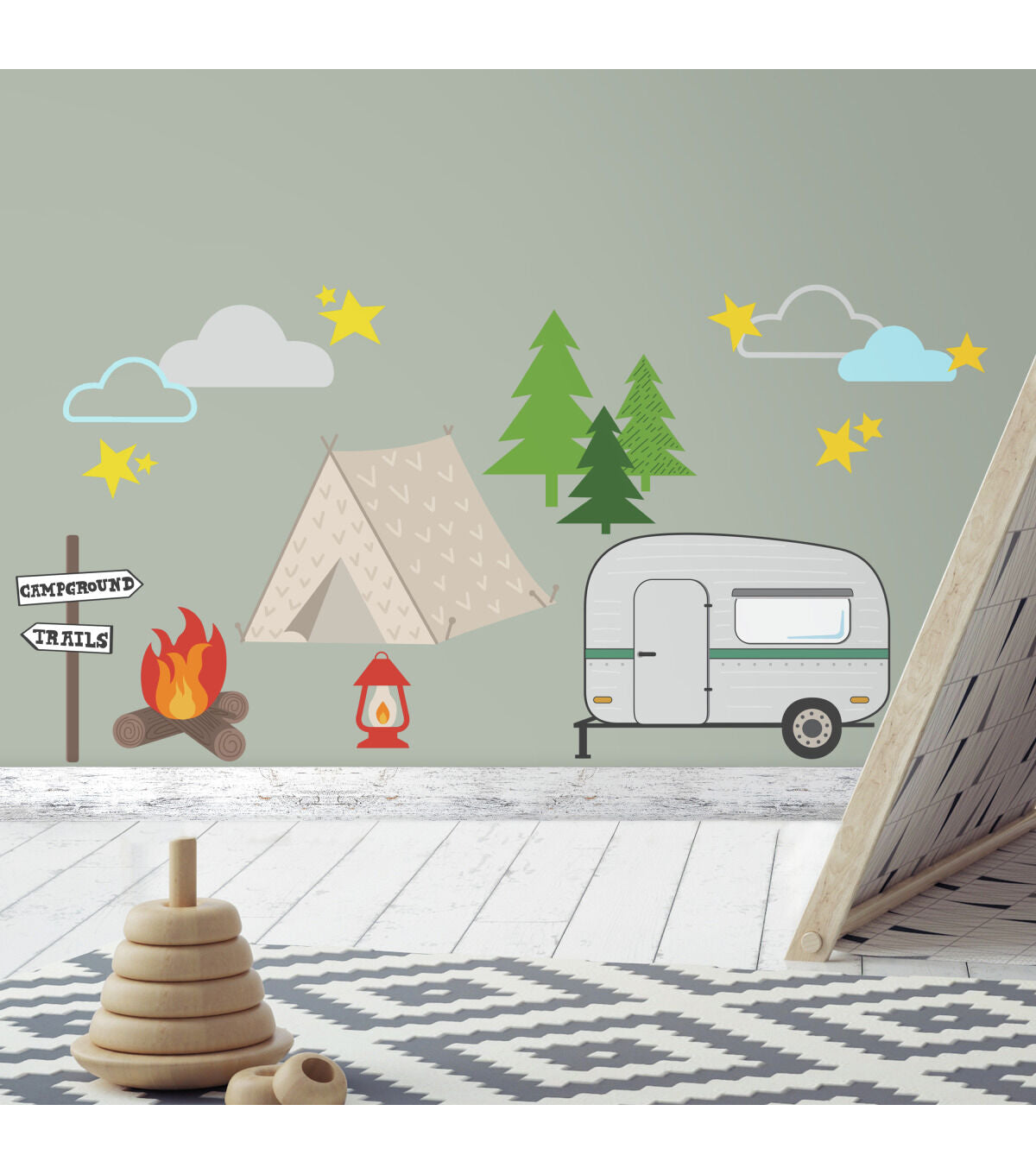 RoomMates Wall Decals Camping