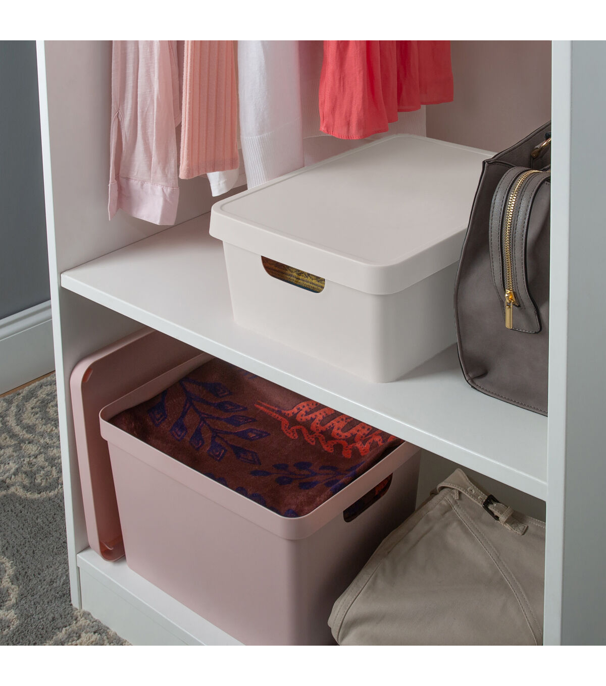 Simplify 11 x 5 Vinto Storage Box With Lid & Handles