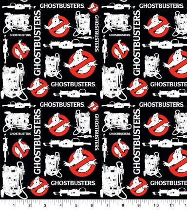 Ghostbuster Gear Halloween Cotton Fabric