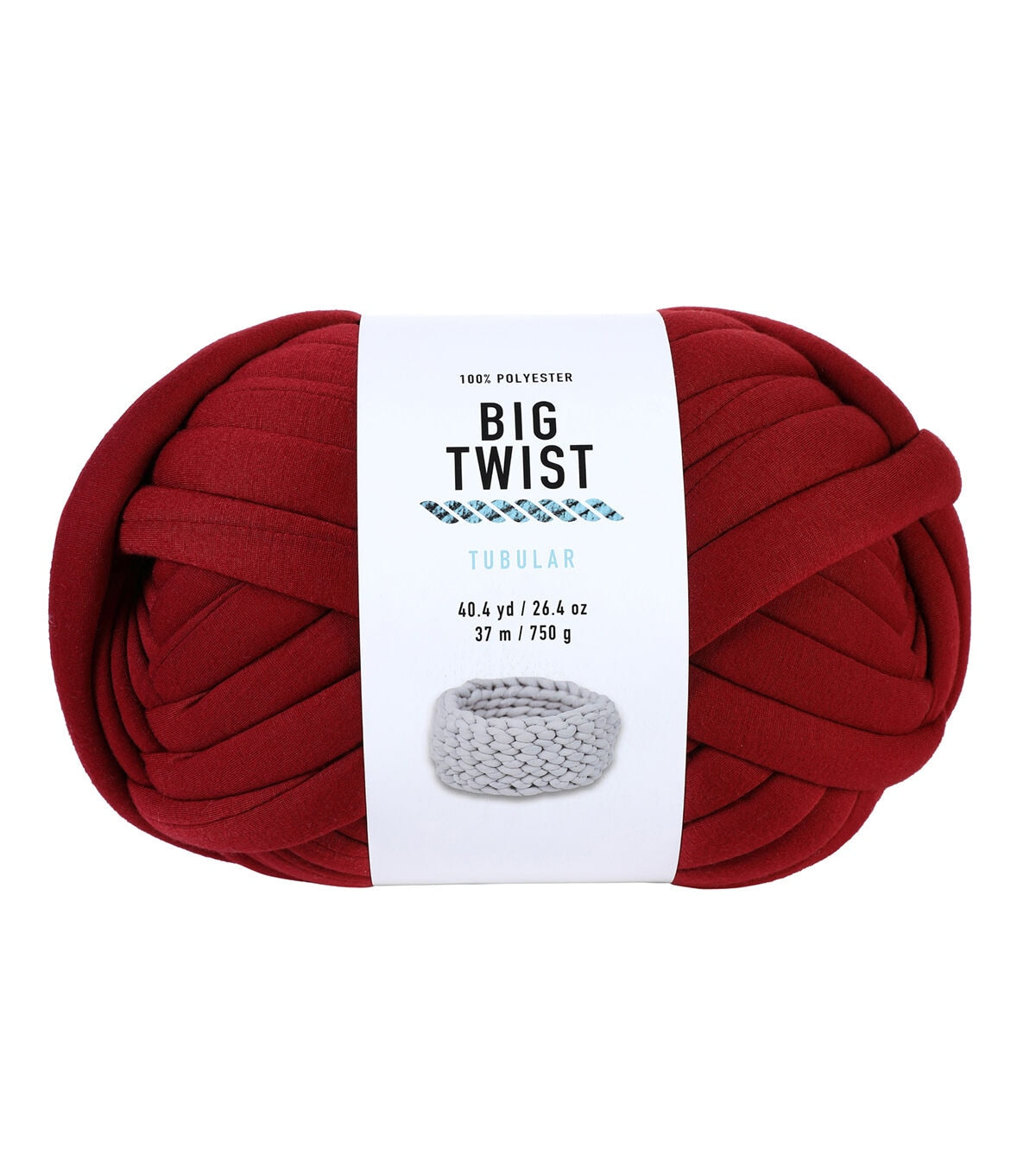Tubular 40.5yds Jumbo Polyester Yarn by Big Twist