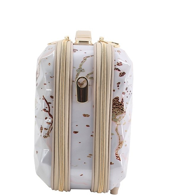 Savoir Collection Marbled Gold Travel Beauty Case