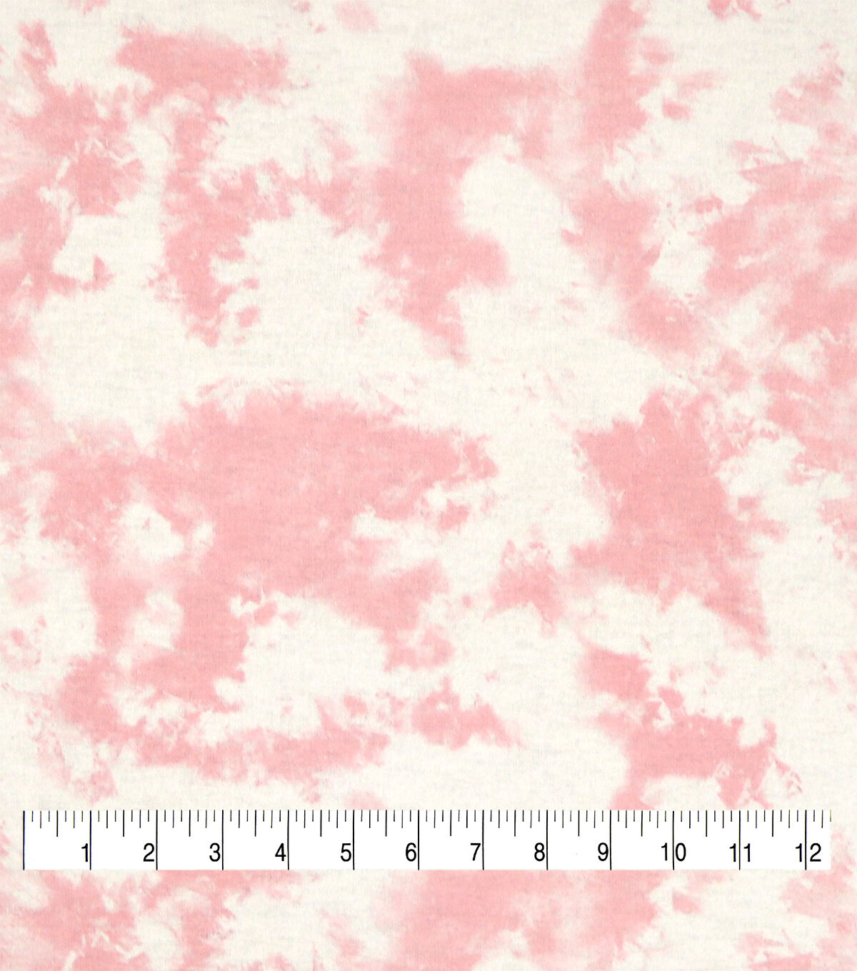 Light Pink Tie Dye Super Snuggle Flannel Fabric
