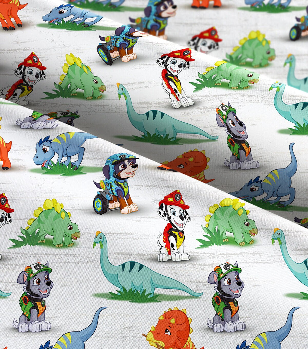 Paw Patrol Dino Adventure Cotton Fabric