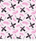 Grease Icons Pop Culture Cotton Fabric
