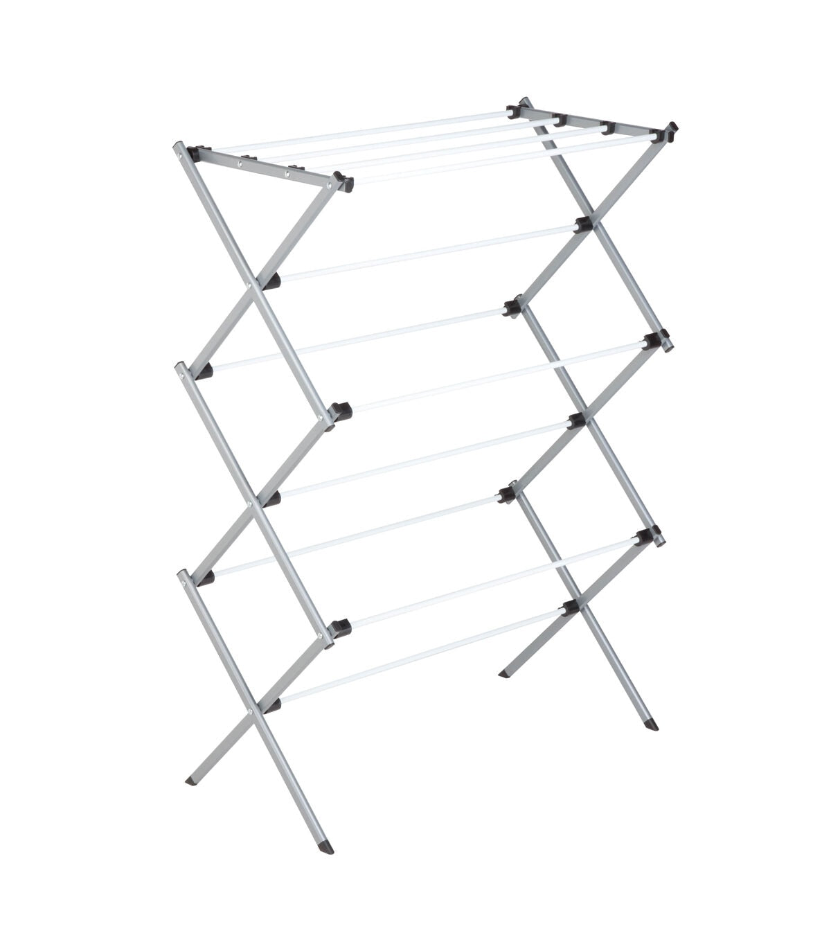 Honey Can Do 29 x 42 Gray 3 Tier Folding Accordion Clothes Drying Rack