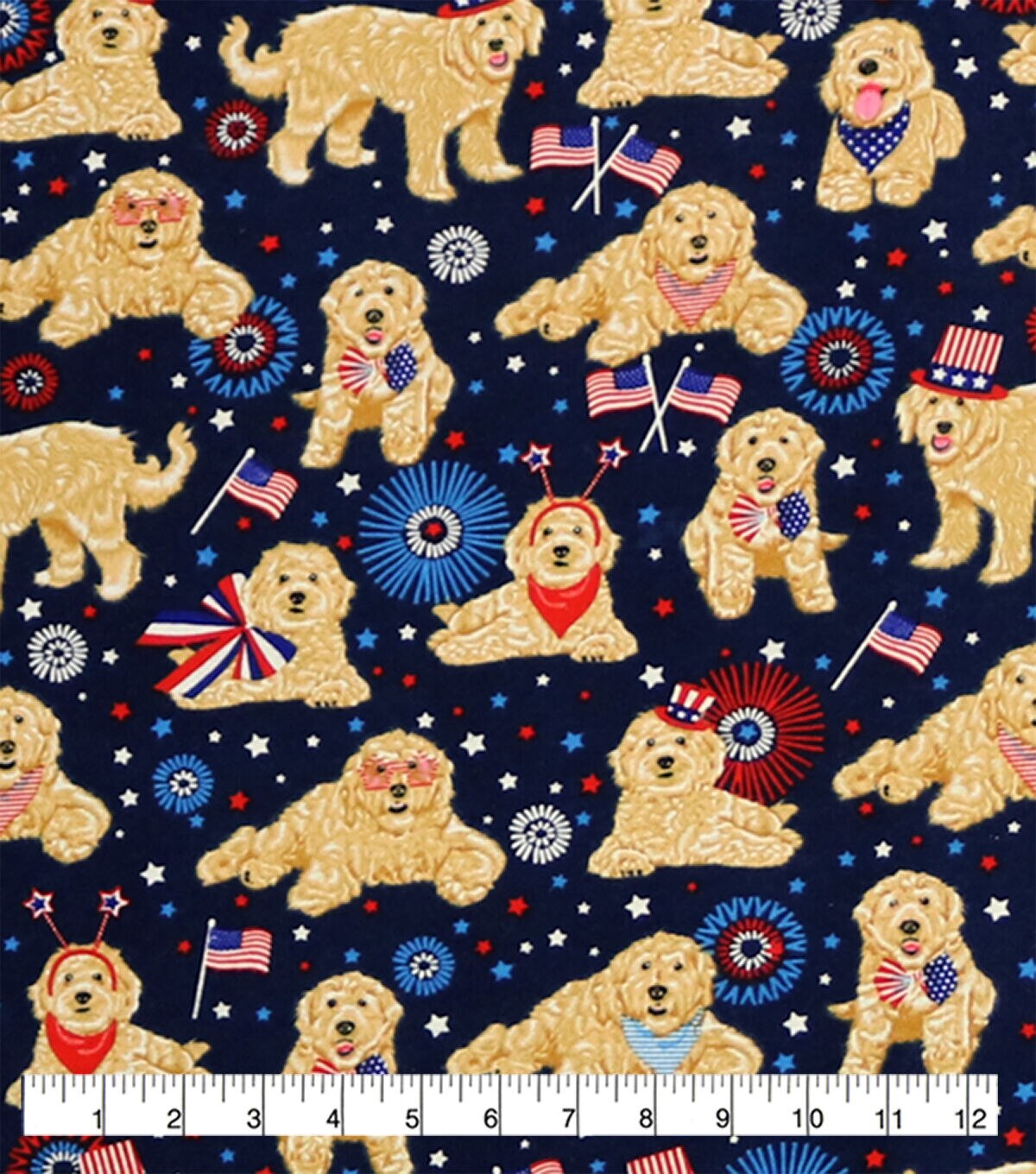 Dog Super Snuggle Flannel Fabric