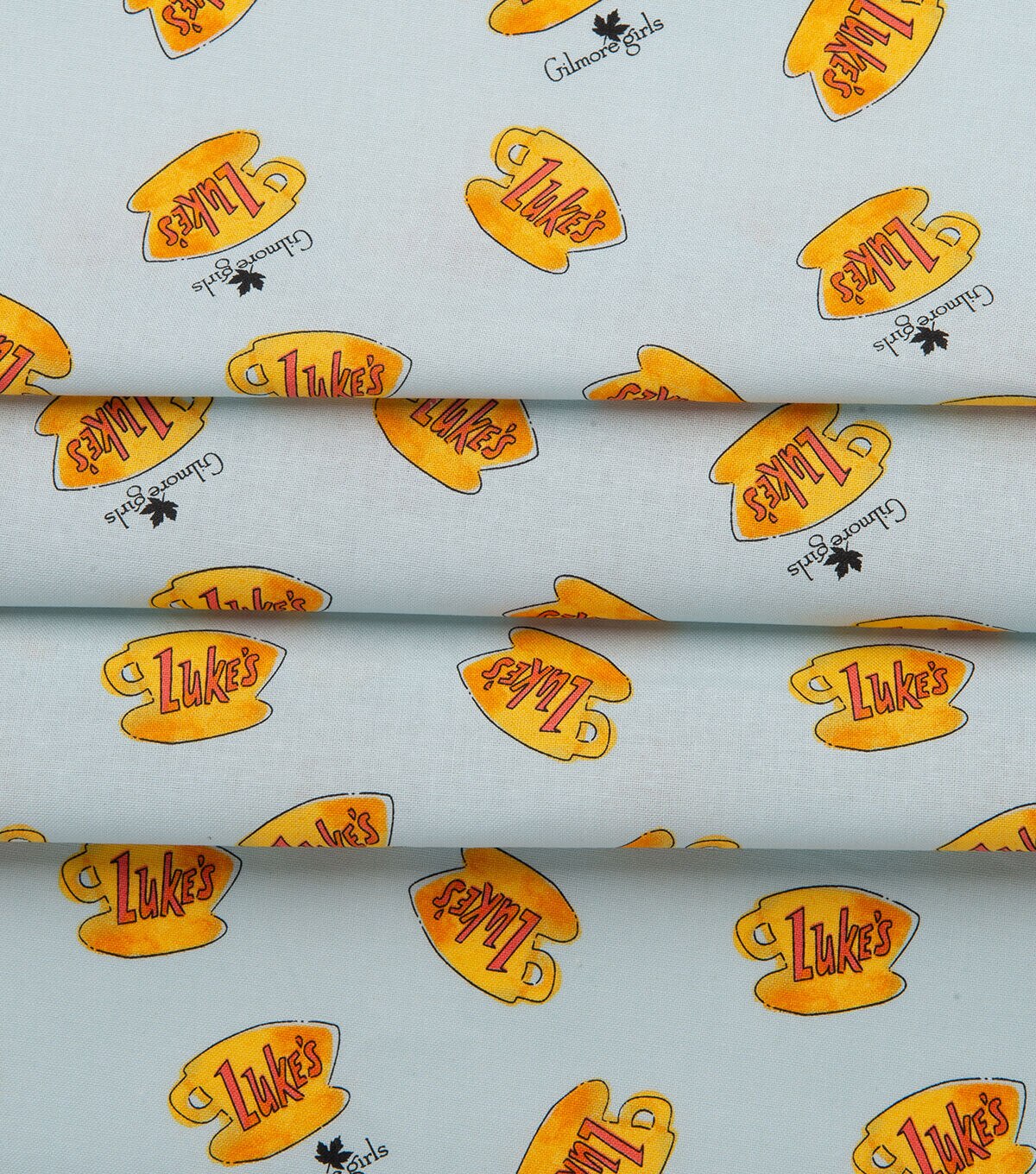 Gilmore Girls Lukes Diner Cotton Fabric