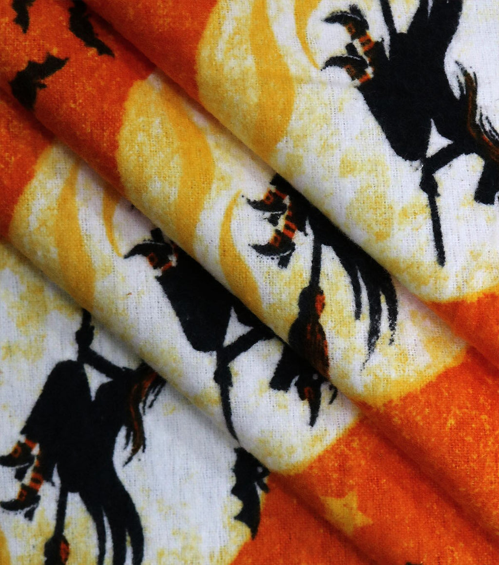 Witches & Moons Super Snuggle Flannel Fabric