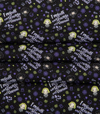 Beetlejuice Strange & Unusual Cotton Fabric