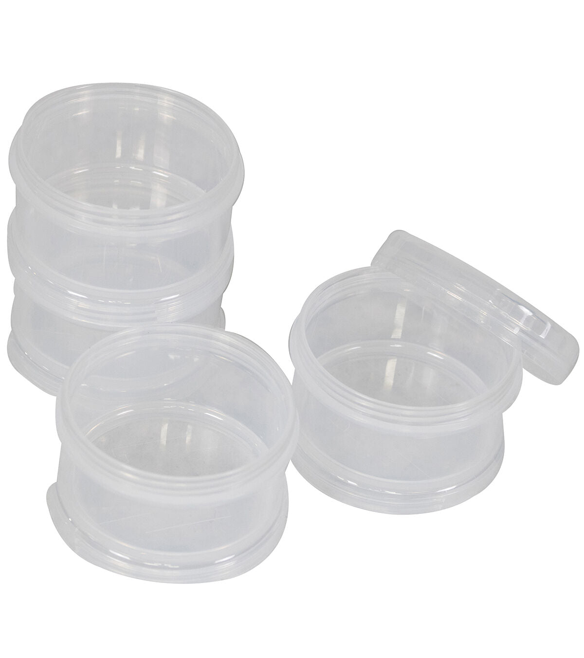 Everything Mary 2.5 Plastic Stack & Twist Off Containers 4pk