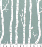 Birch Blizzard Prints Fleece Fabric