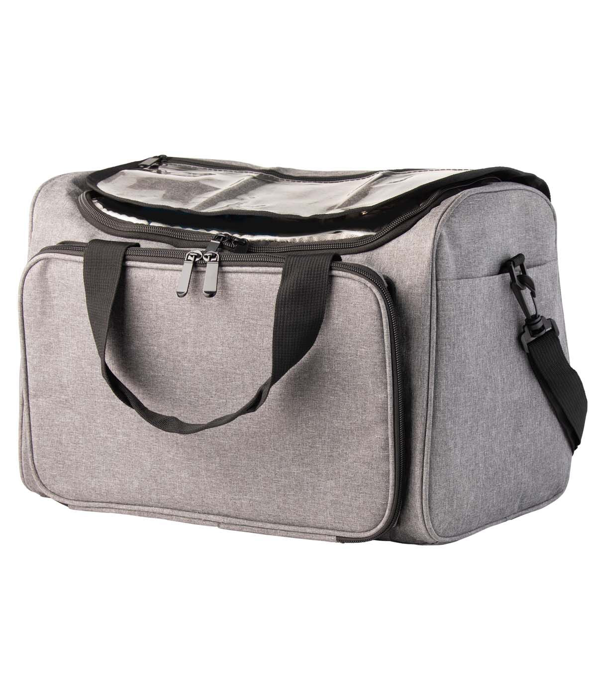 9.5 x 15 All In One Gray Square Storage Bag by Big Twist