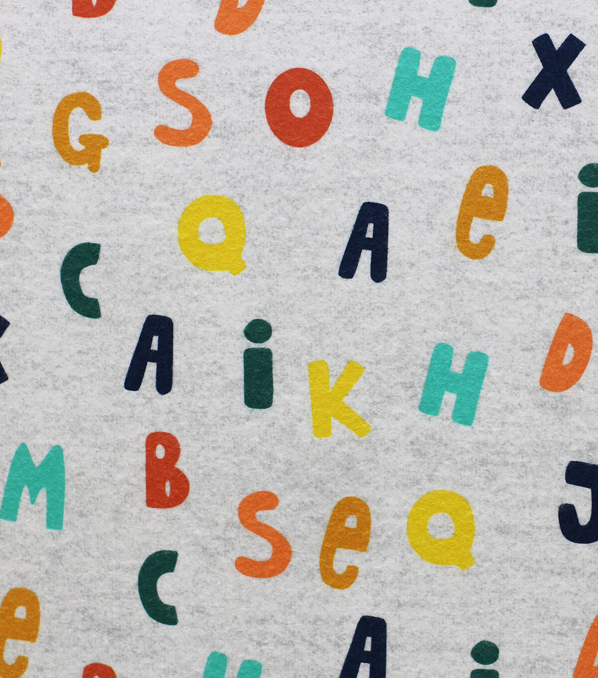 POP! Bubble Alphabet Super Snuggle Flannel Fabric