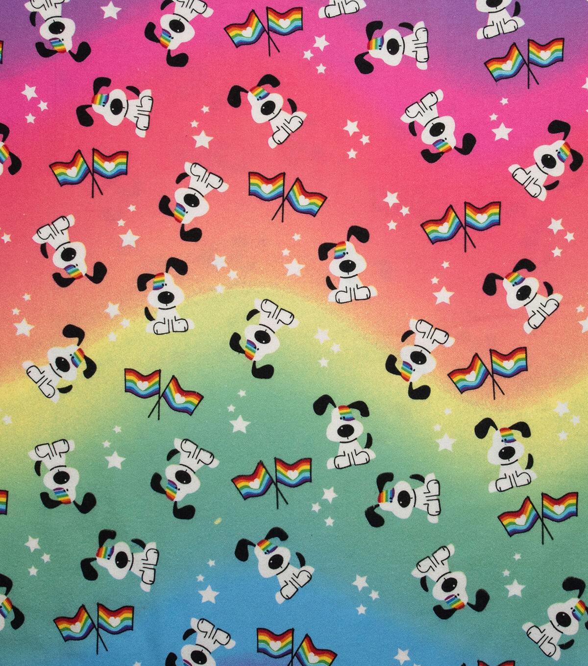 Pride Dog Super Snuggle Flannel Fabric