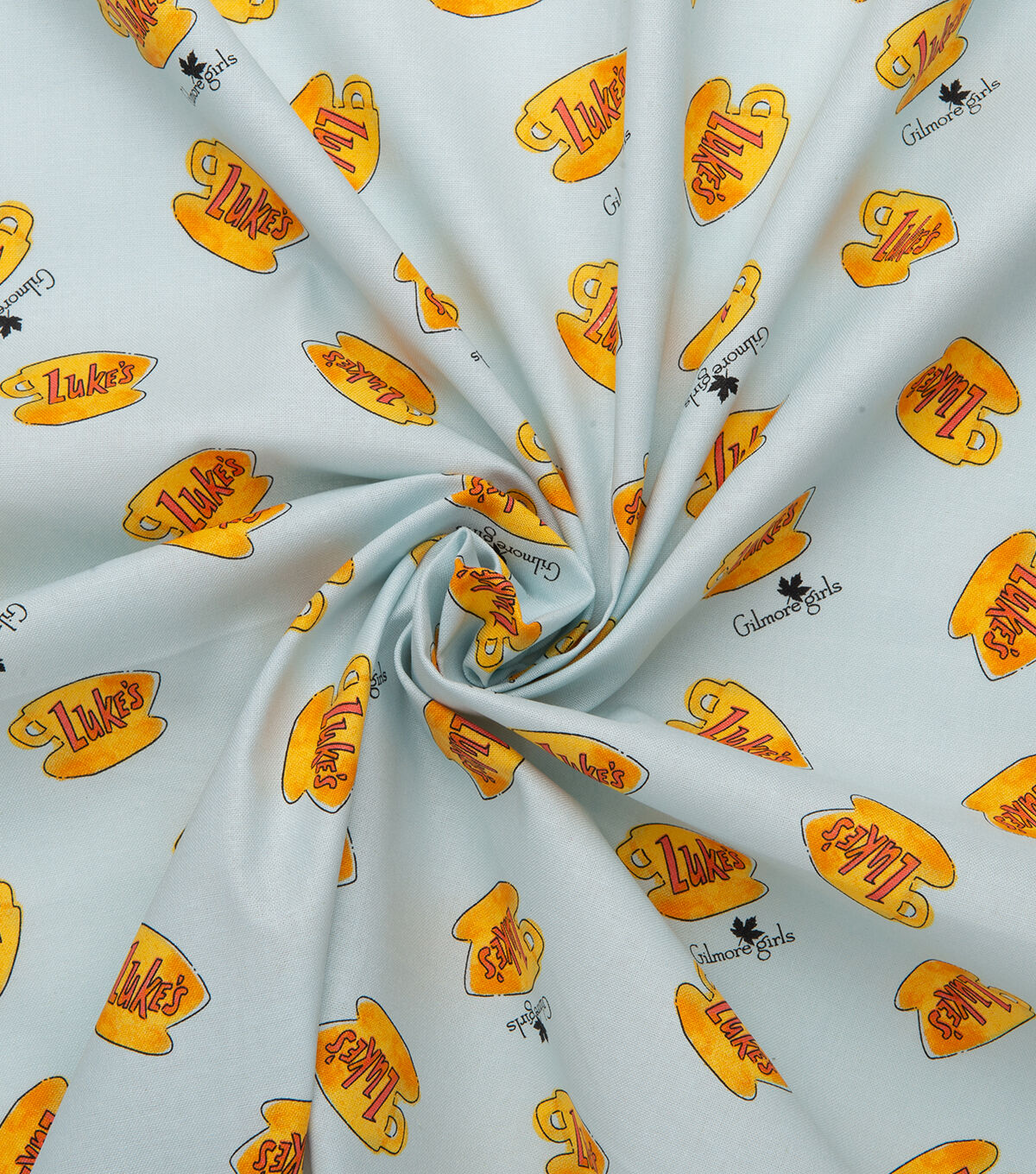 Gilmore Girls Lukes Diner Cotton Fabric