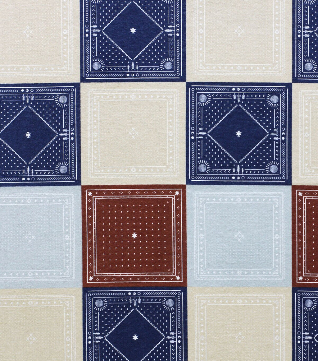 Bandana Patch Super Snuggle Flannel Fabric