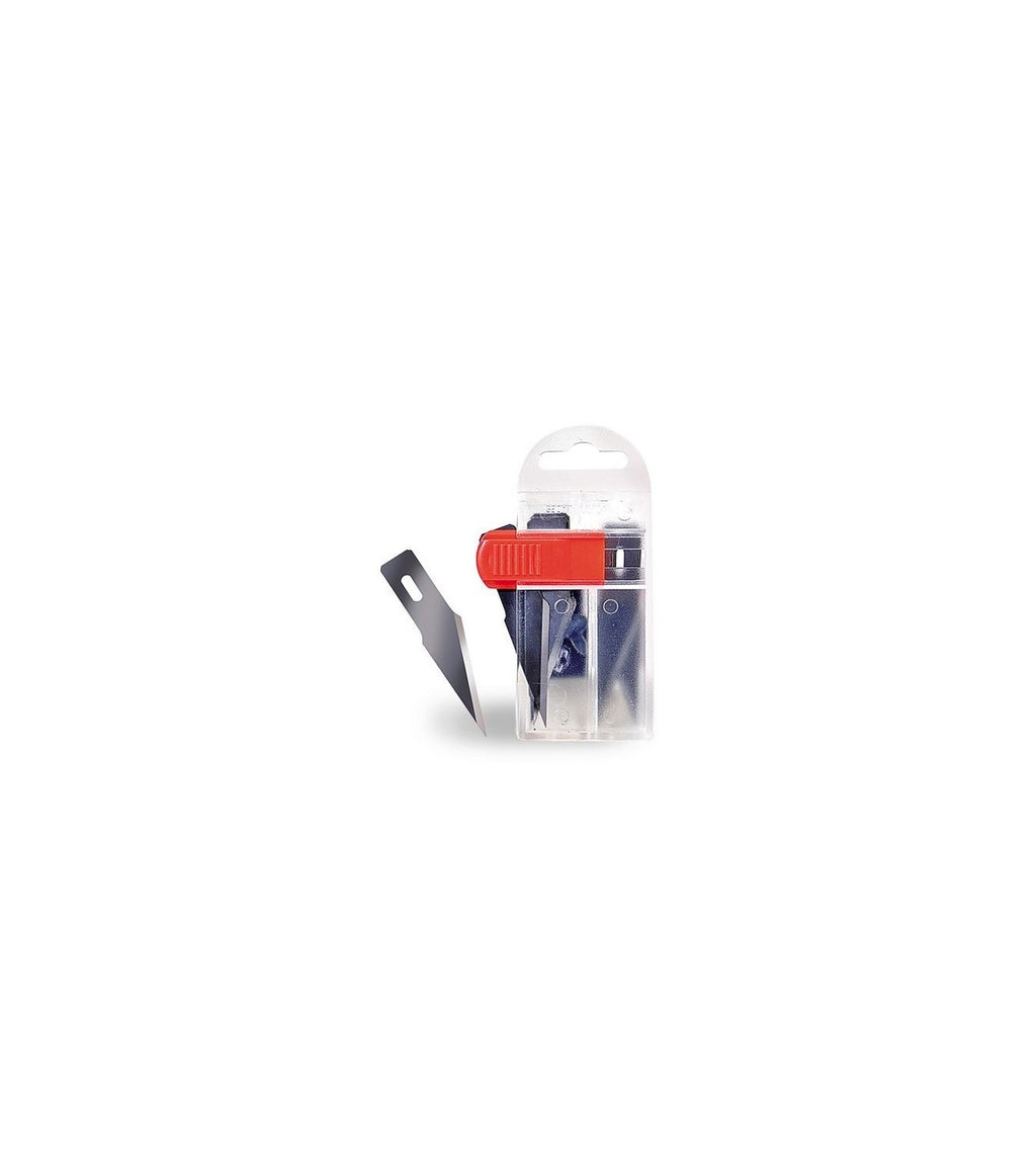 10 Blades for Cutter N 5 with Safety Dispenser