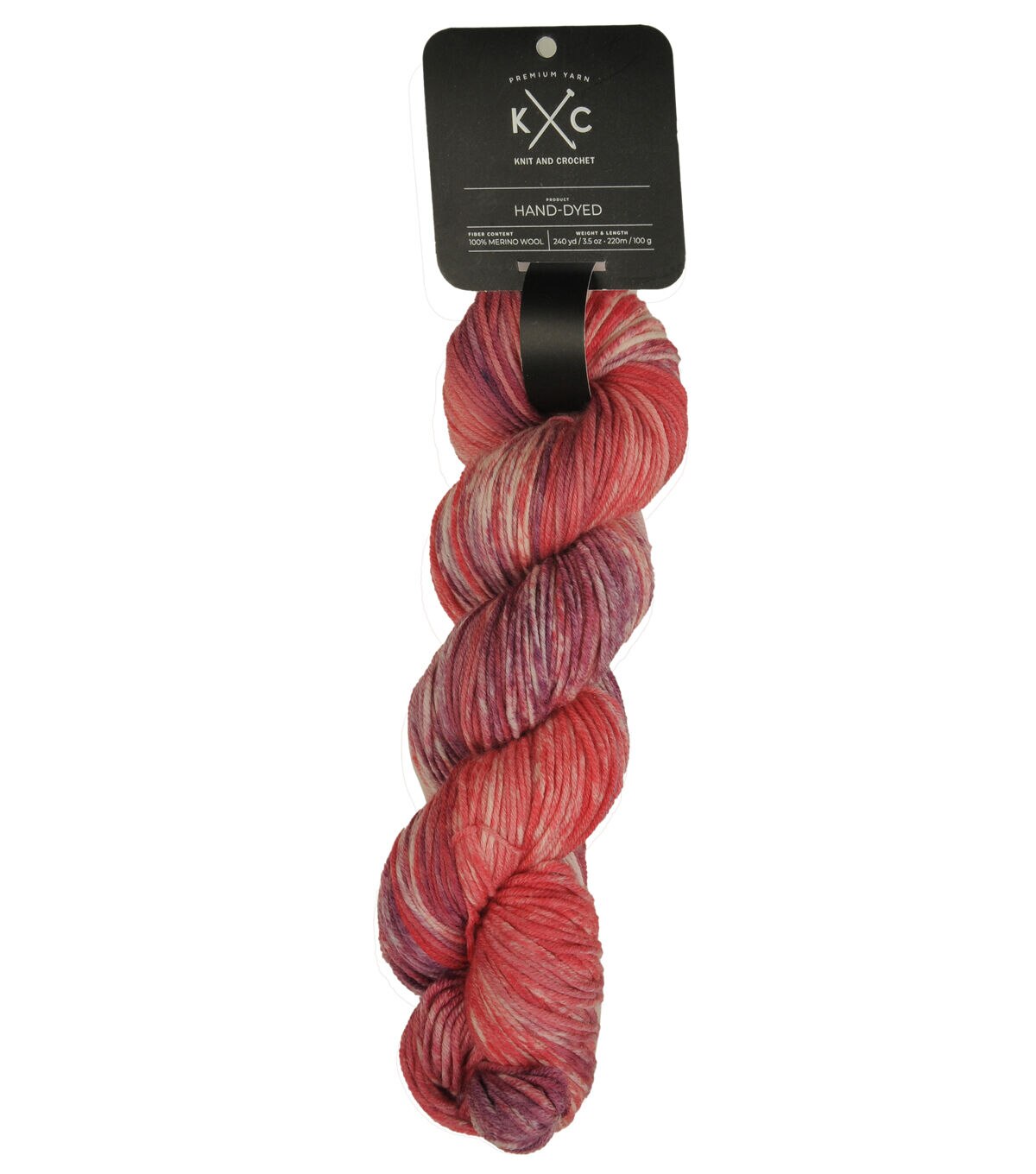 Hand Dyed Superfine Merino Wool Natural Yarn by K+C