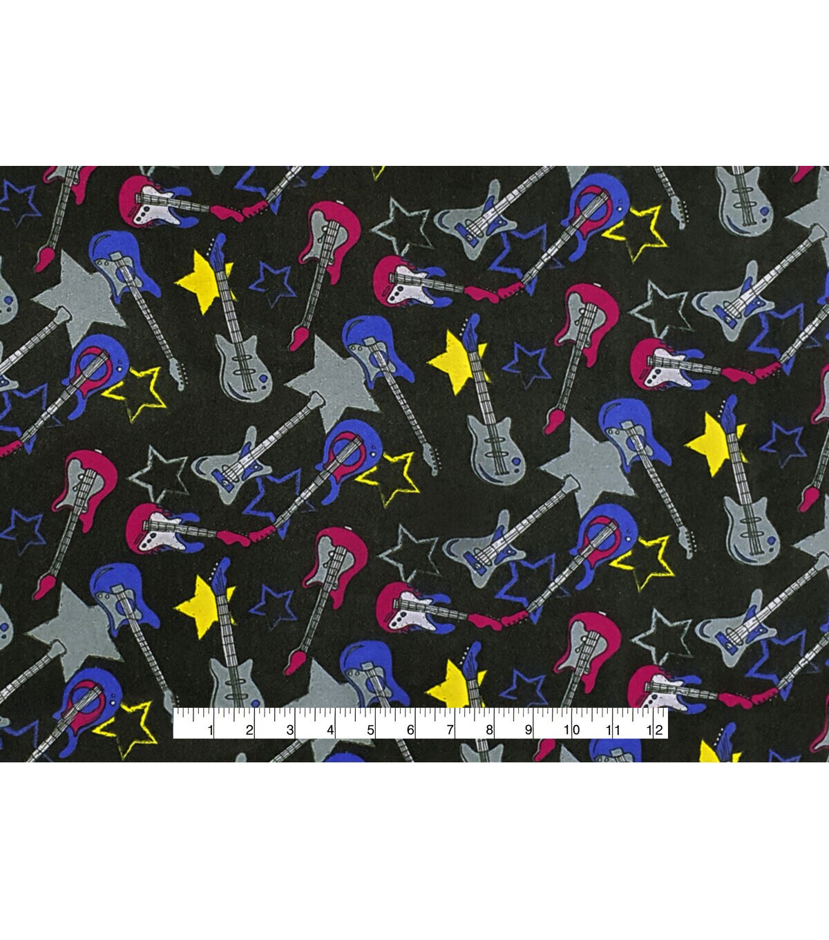 Rock Star Super Snuggle Flannel Fabric