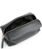 Leather Zippered Travel Utility Bag