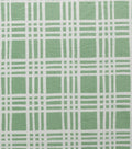 Green Plaid Super Snuggle Flannel Fabric