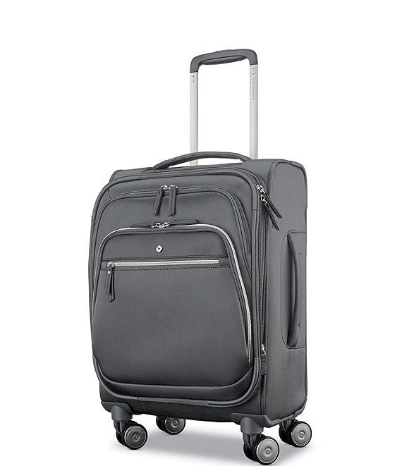 Mobile Solution Carry-On Expandable Spinner Suitcase