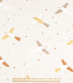 Muted Tossed Birds Blizzard Fleece Fabric