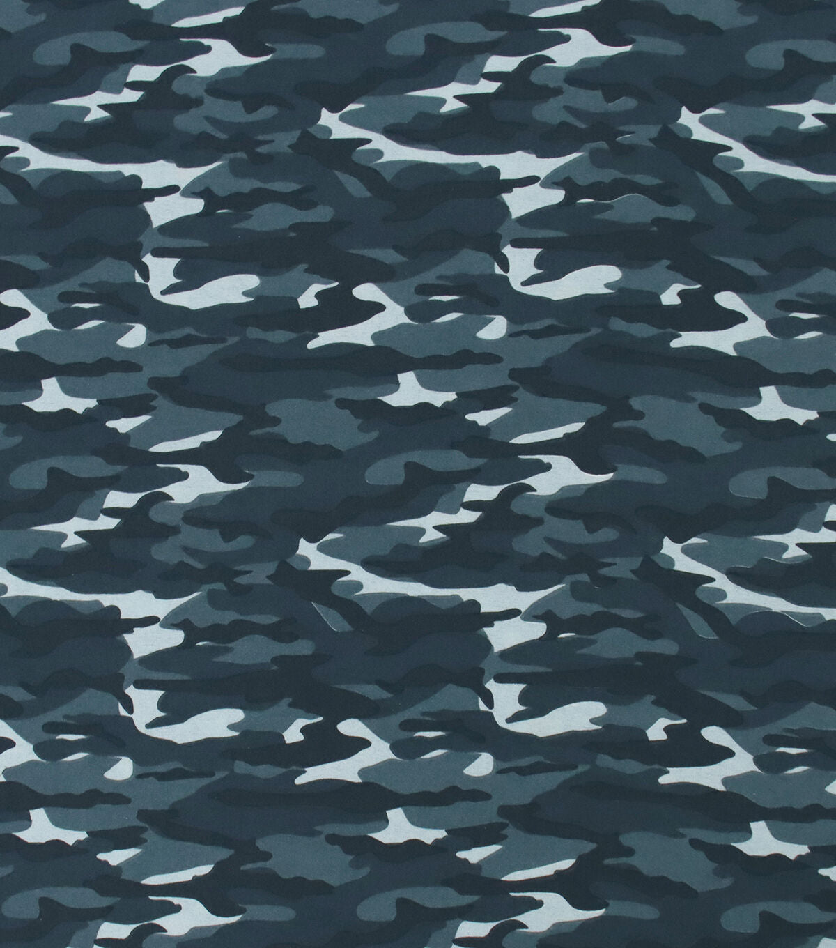 Blue Camouflage Super Snuggle Flannel Fabric