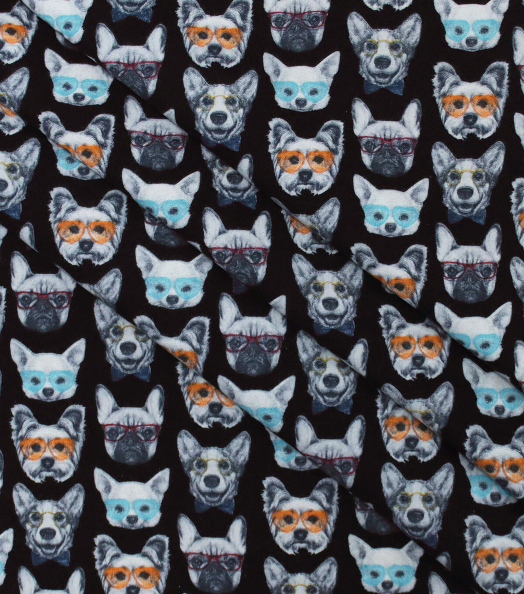 Cool Dogs Super Snuggle Flannel Fabric
