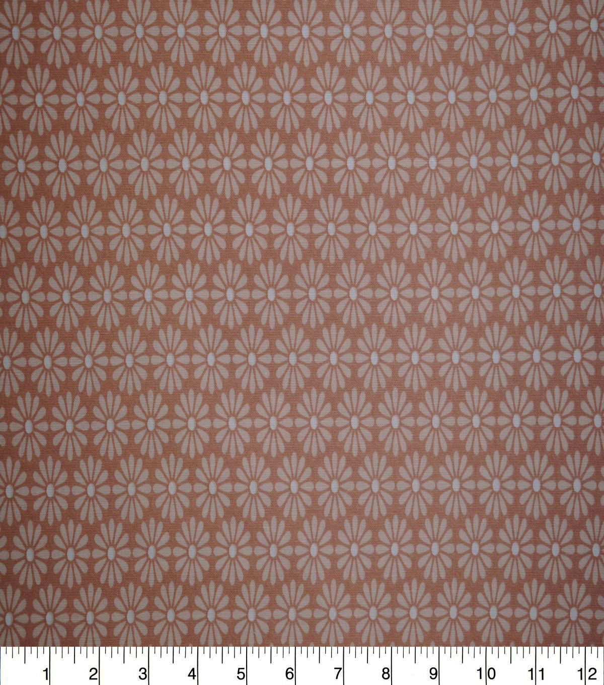 Flowers on Rose Quilt Cotton Fabric by Quilter's Showcase
