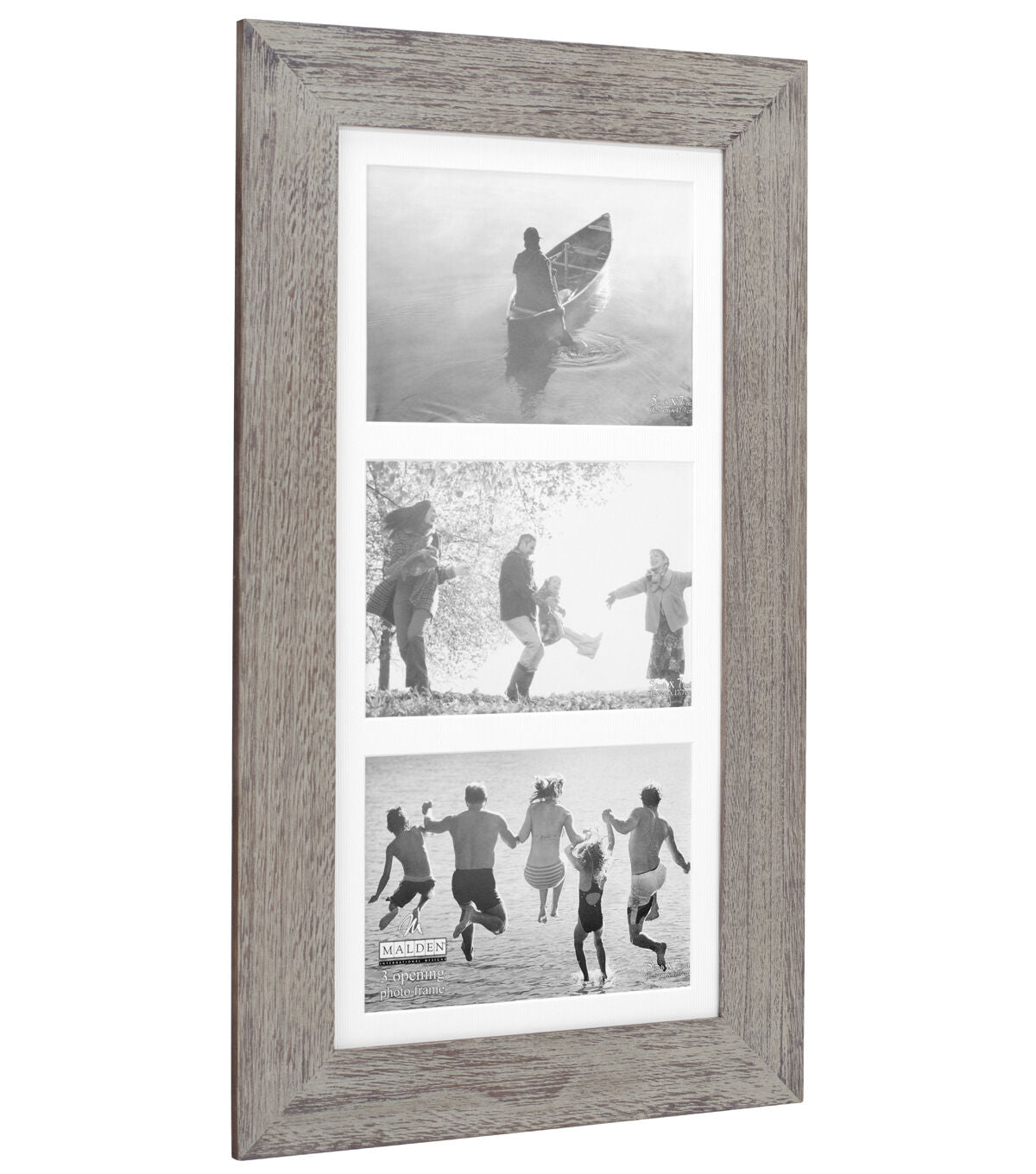 Malden 5 x 7 Distressed 3 Photo Manhattan Collage Frame