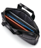 Classic Leather Slim Briefcase