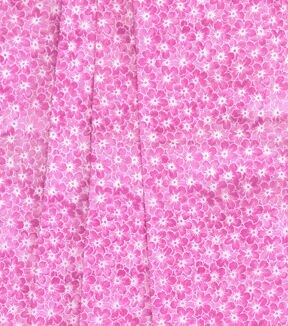 Lavender Sundrenched Floral Cotton Fabric by Keepsake Calico