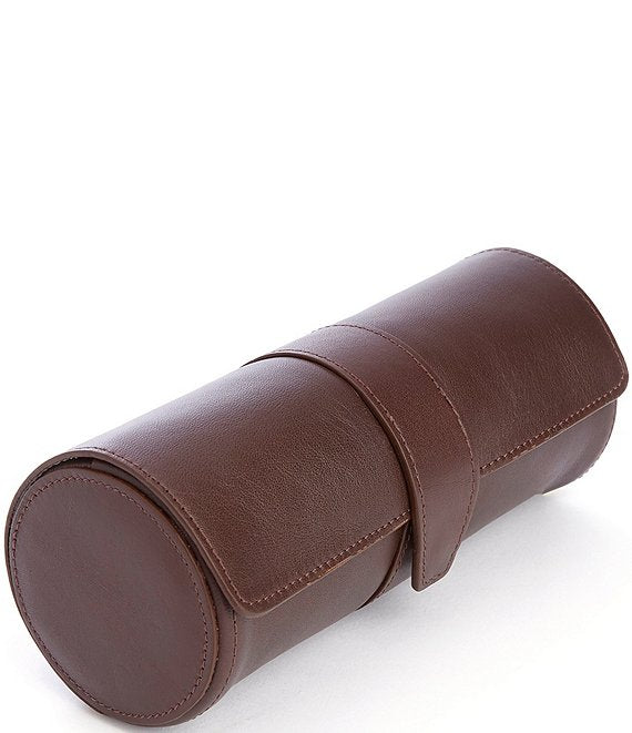Deluxe Leather Watch Roll