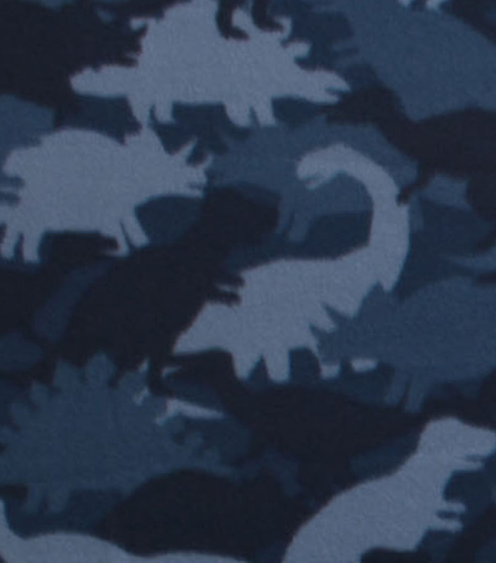 Dino Camouflage Blizzard Fleece Fabric