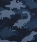 Dino Camouflage Blizzard Fleece Fabric