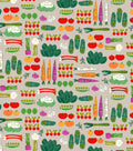 Veggies Super Snuggle Flannel Fabric