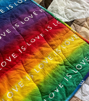 Super Snuggle Pride Love is Love Flannel Fabric
