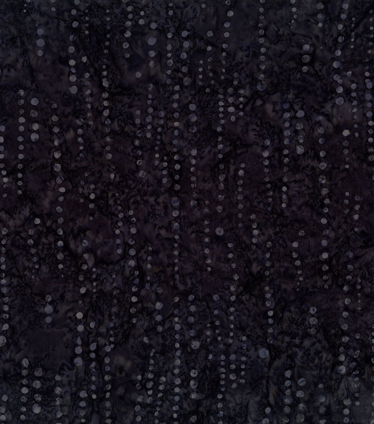 Hi Fashion Black Linear Dots Batik Cotton Fabric