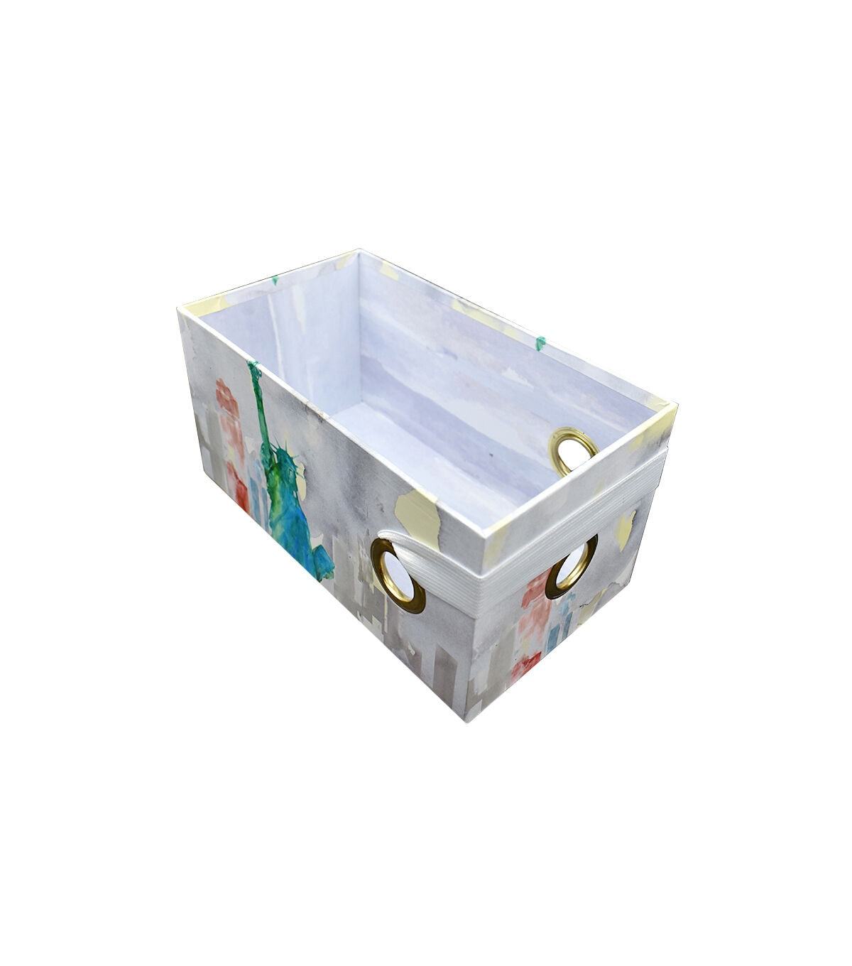 9 Landmarks Rectangle Box With Elastic Strap by Hudson 43
