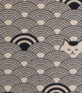 Hiding Cat Blizzard Fleece Fabric