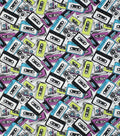 Cassettes Super Snuggle Flannel Fabric