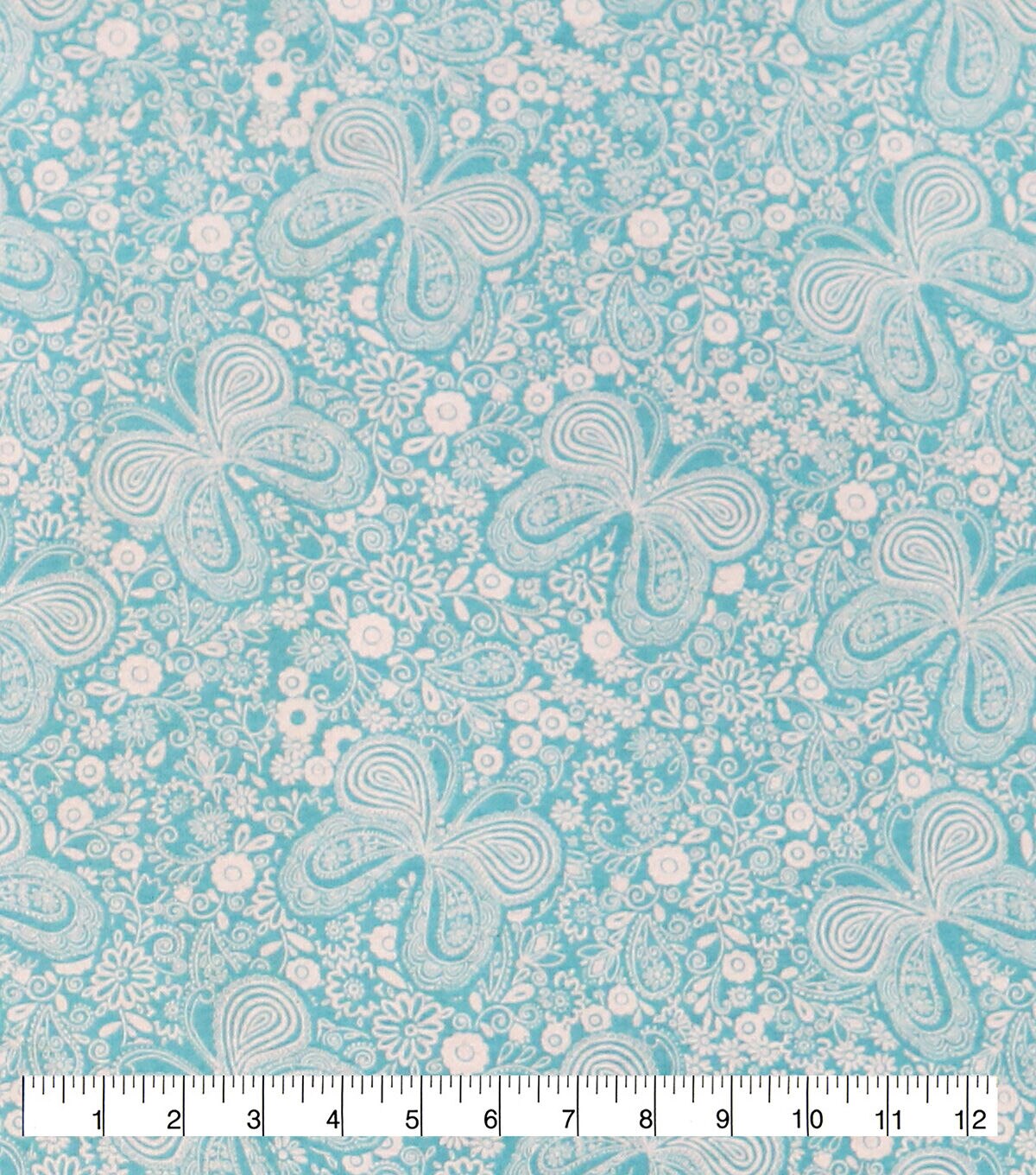 Butterfly 108 Wide Flannel Fabric