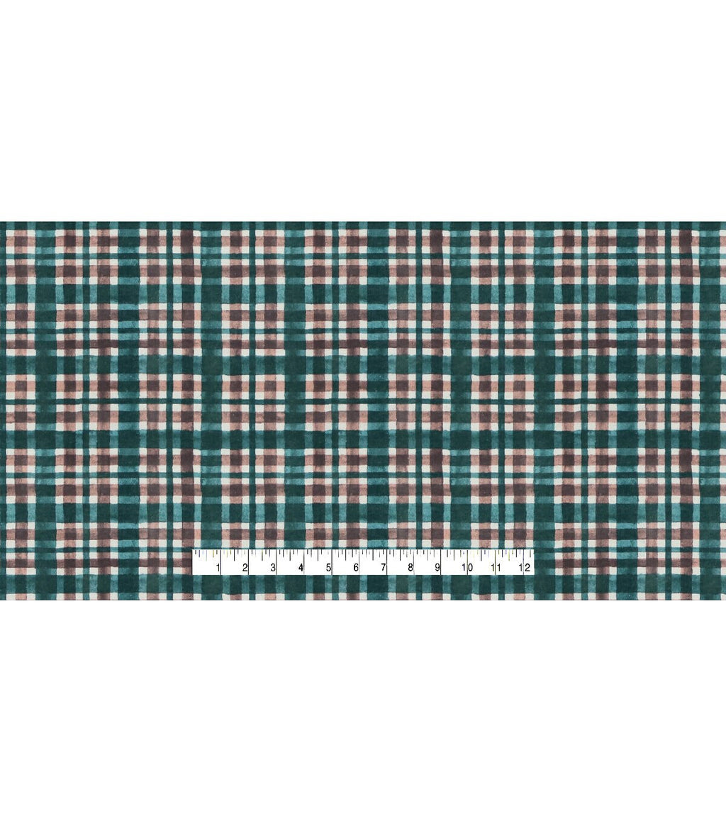 Plaid Super Snuggle Flannel Fabric