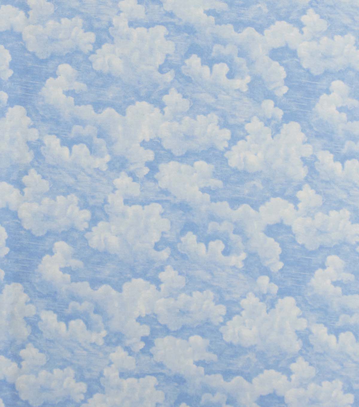 108 Wide Blue Cloud Blender Flannel Fabric