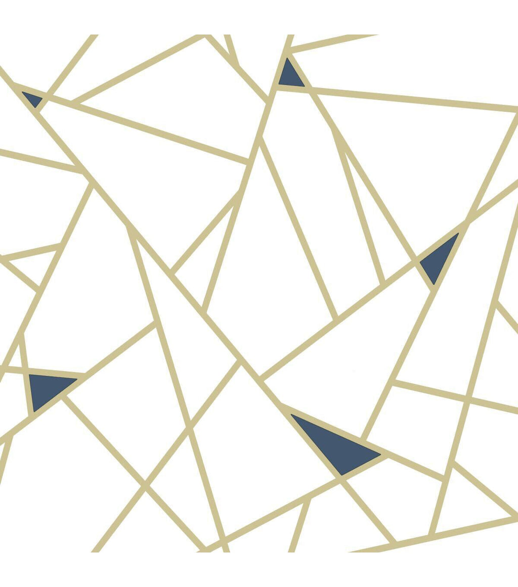 RoomMates Wallpaper Gold Fracture