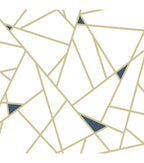 RoomMates Wallpaper Gold Fracture