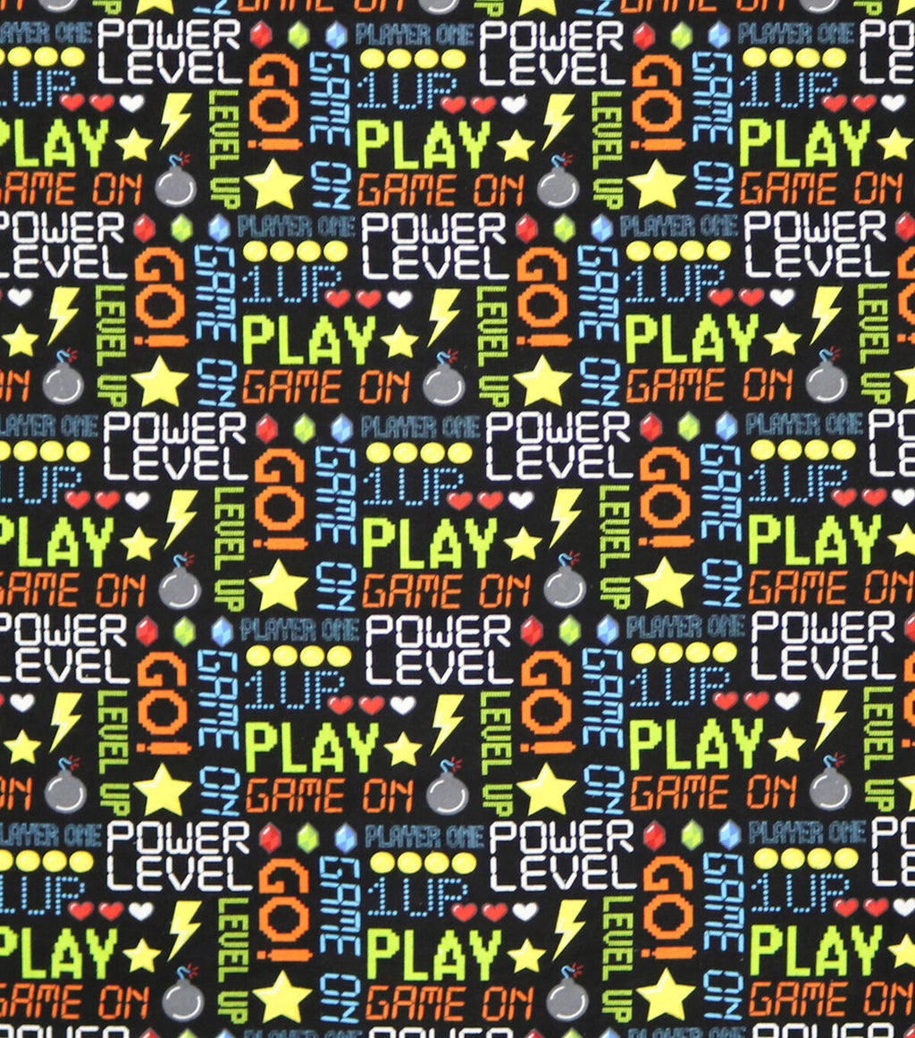 Level Up Super Snuggle Flannel Fabric